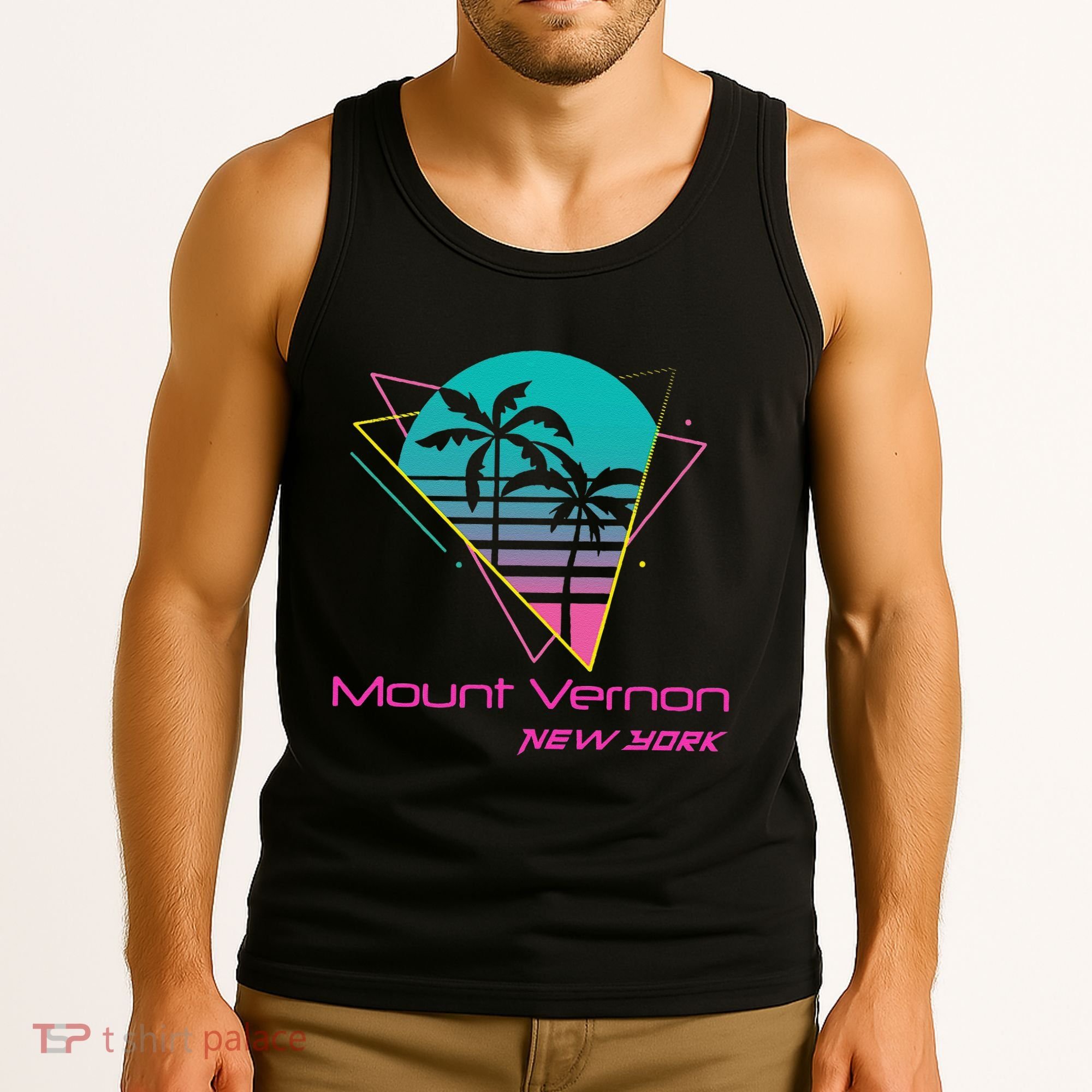 Retro Mount Vernon New York Tank Top
