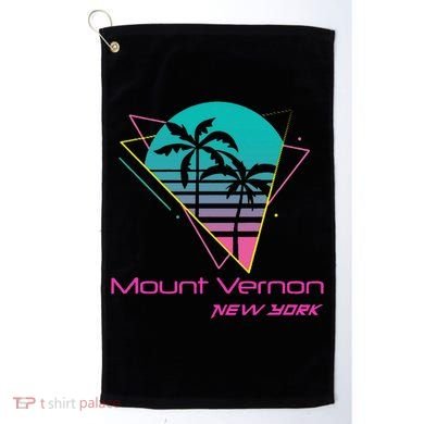 Retro Mount Vernon New York Golf Towel