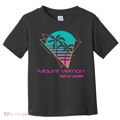 Retro Mount Vernon New York Toddler T-Shirt