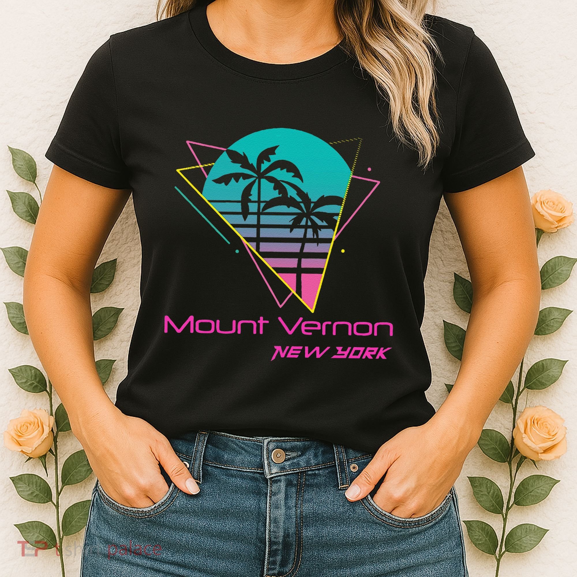 Retro Mount Vernon New York Women's T-Shirt