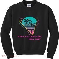 Retro Mount Vernon New York Kids Sweatshirt thumb 0