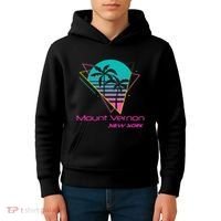 Retro Mount Vernon New York Kids Hoodie thumb 4