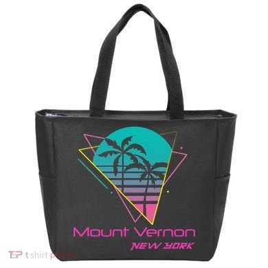 Retro Mount Vernon New York Tote Bag