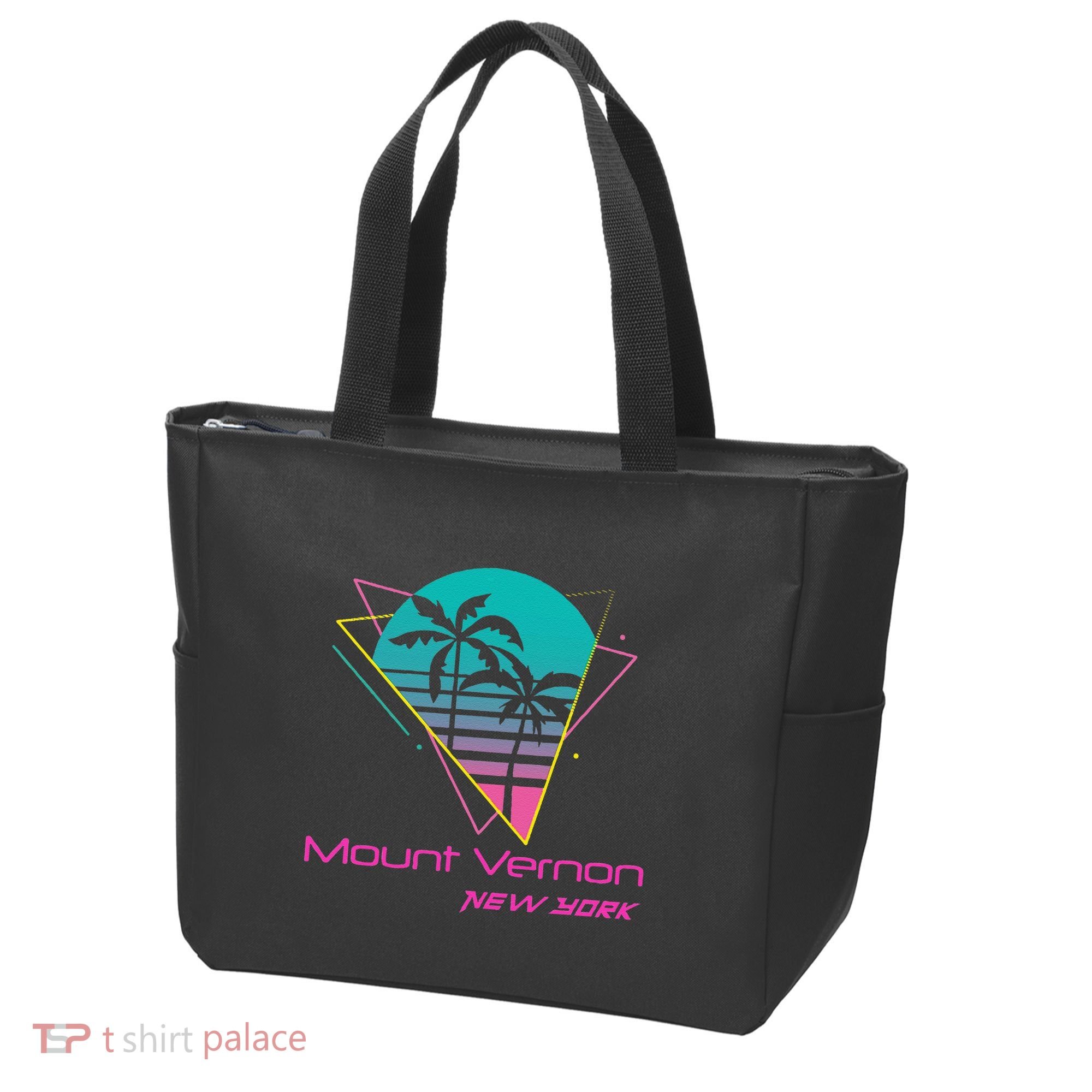 Retro Mount Vernon New York Tote Bag