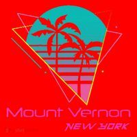 Retro Mount Vernon New York Santa Hat thumb 1