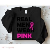 Real M.e.n Wear Pink Breast Cancer Awareness Sweatshirt thumb 2