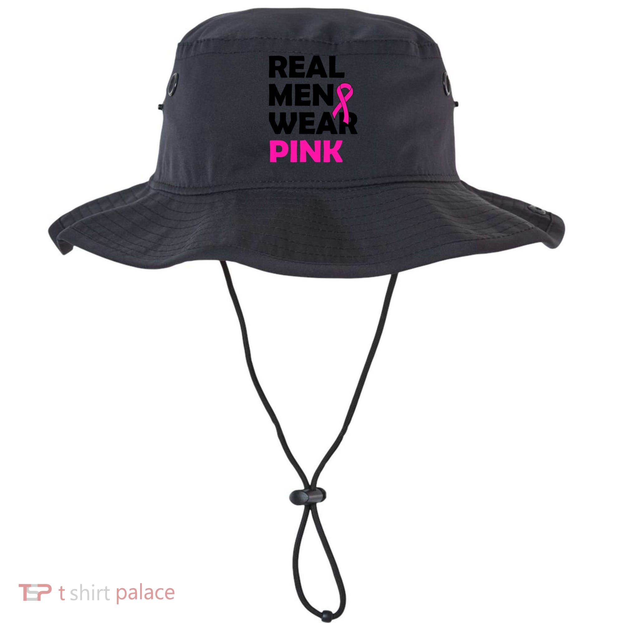 Real M.e.n Wear Pink Breast Cancer Awareness Bucket Hat