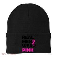 Real M.e.n Wear Pink Breast Cancer Awareness Beanie thumb 0