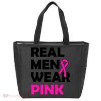 Real M.e.n Wear Pink Breast Cancer Awareness Tote Bag thumb 0