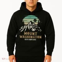 Retro Mount Washington NH Merchandise Hiking Mt Washington Hoodie thumb 2