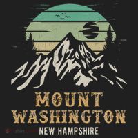 Retro Mount Washington NH Merchandise Hiking Mt Washington Beanie thumb 2