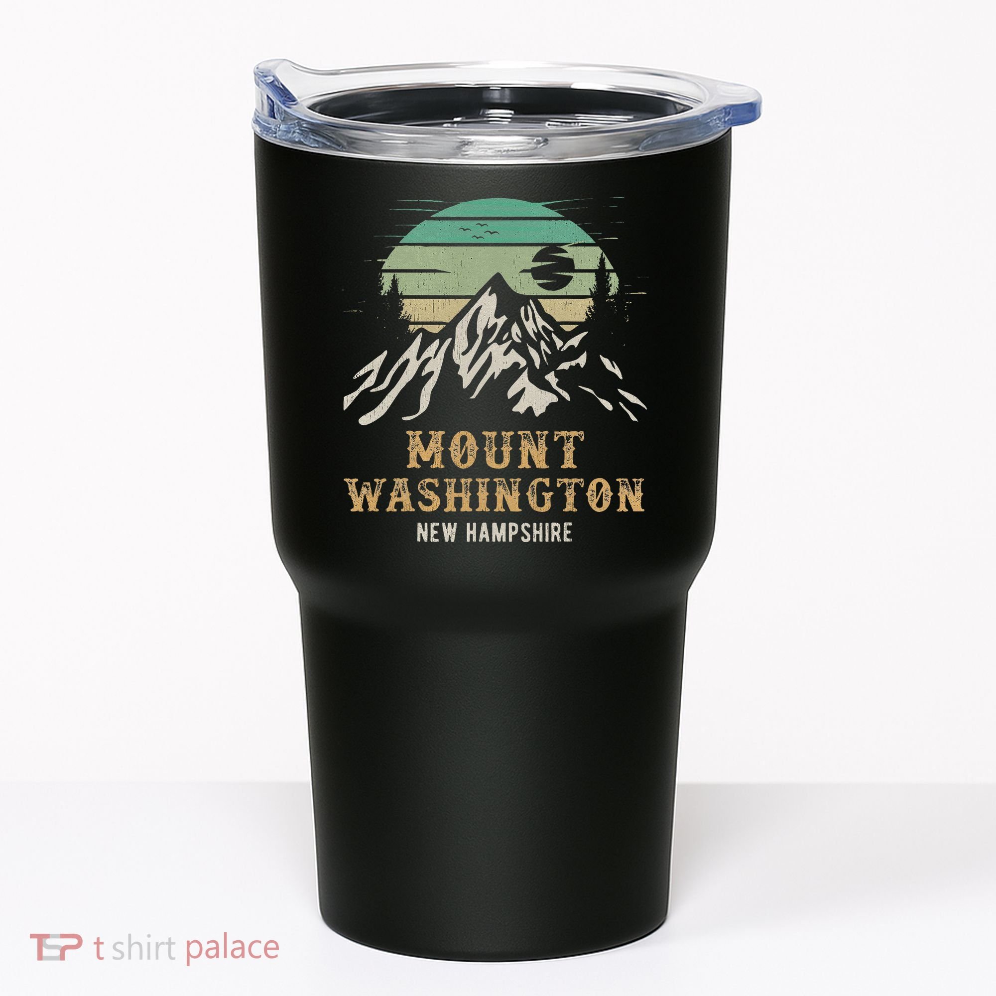 Retro Mount Washington NH Merchandise Hiking Mt Washington Tumbler