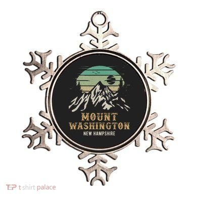 Retro Mount Washington NH Merchandise Hiking Mt Washington Ornament
