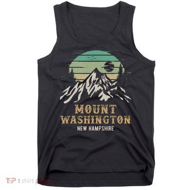 Retro Mount Washington NH Merchandise Hiking Mt Washington Tank Top
