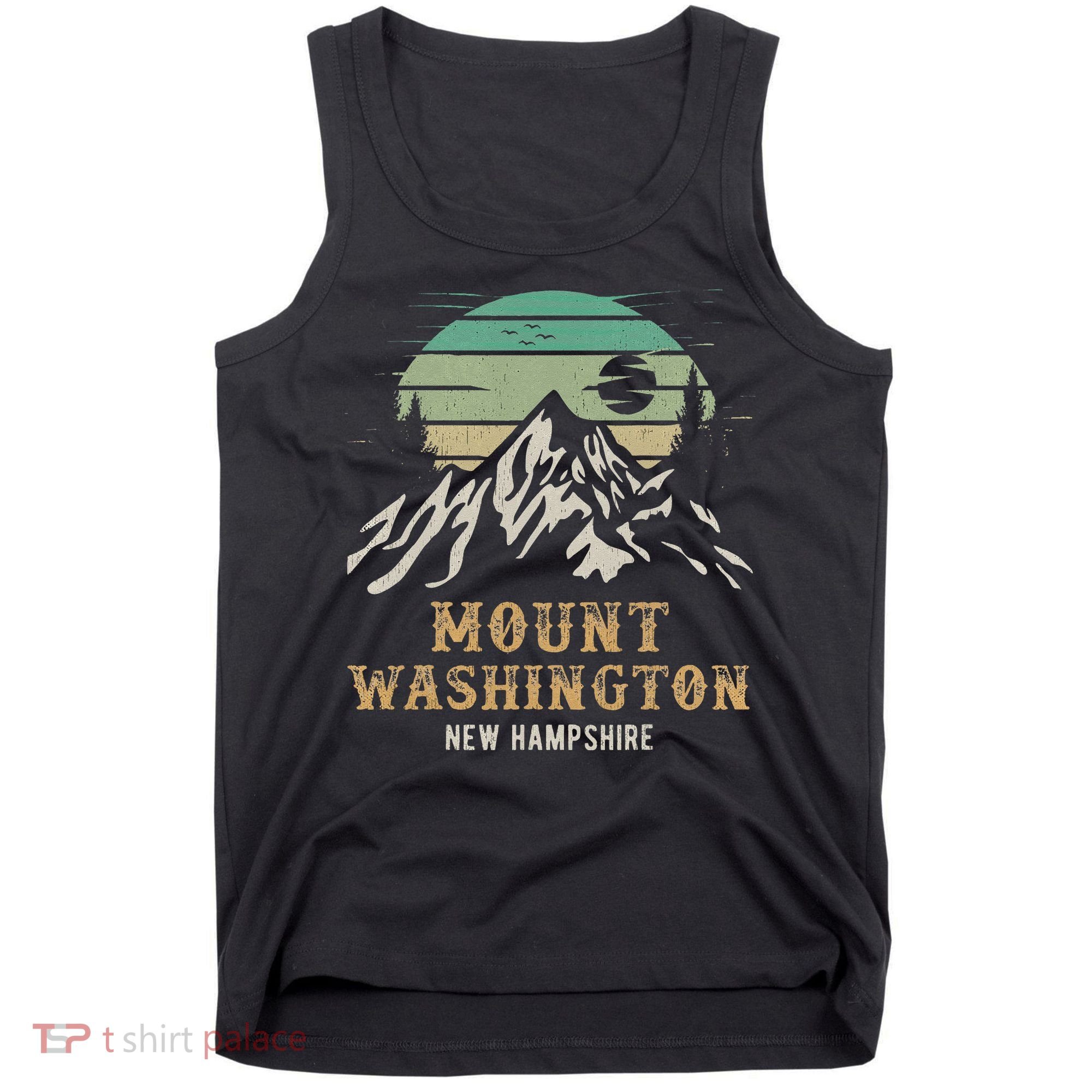 Retro Mount Washington NH Merchandise Hiking Mt Washington Tank Top