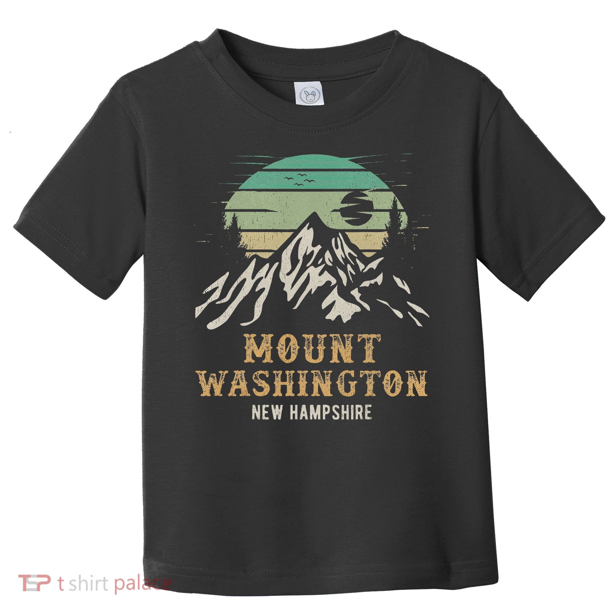 Retro Mount Washington NH Merchandise Hiking Mt Washington Toddler T-Shirt