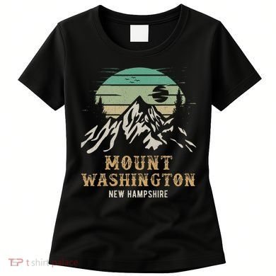 Retro Mount Washington NH Merchandise Hiking Mt Washington Women's T-Shirt