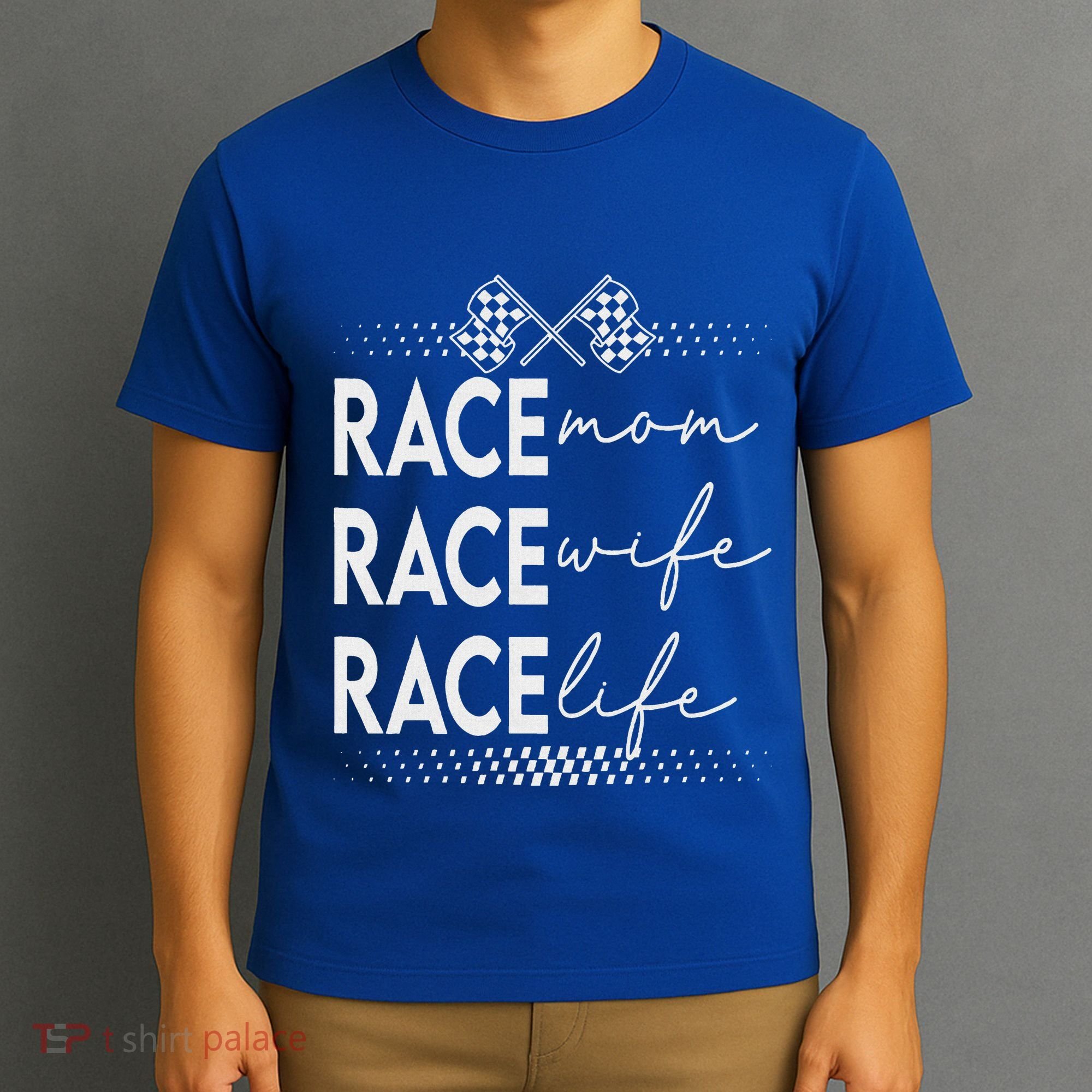 Racing Mom Wife Life Motorsports Dirt Track T-Shirt