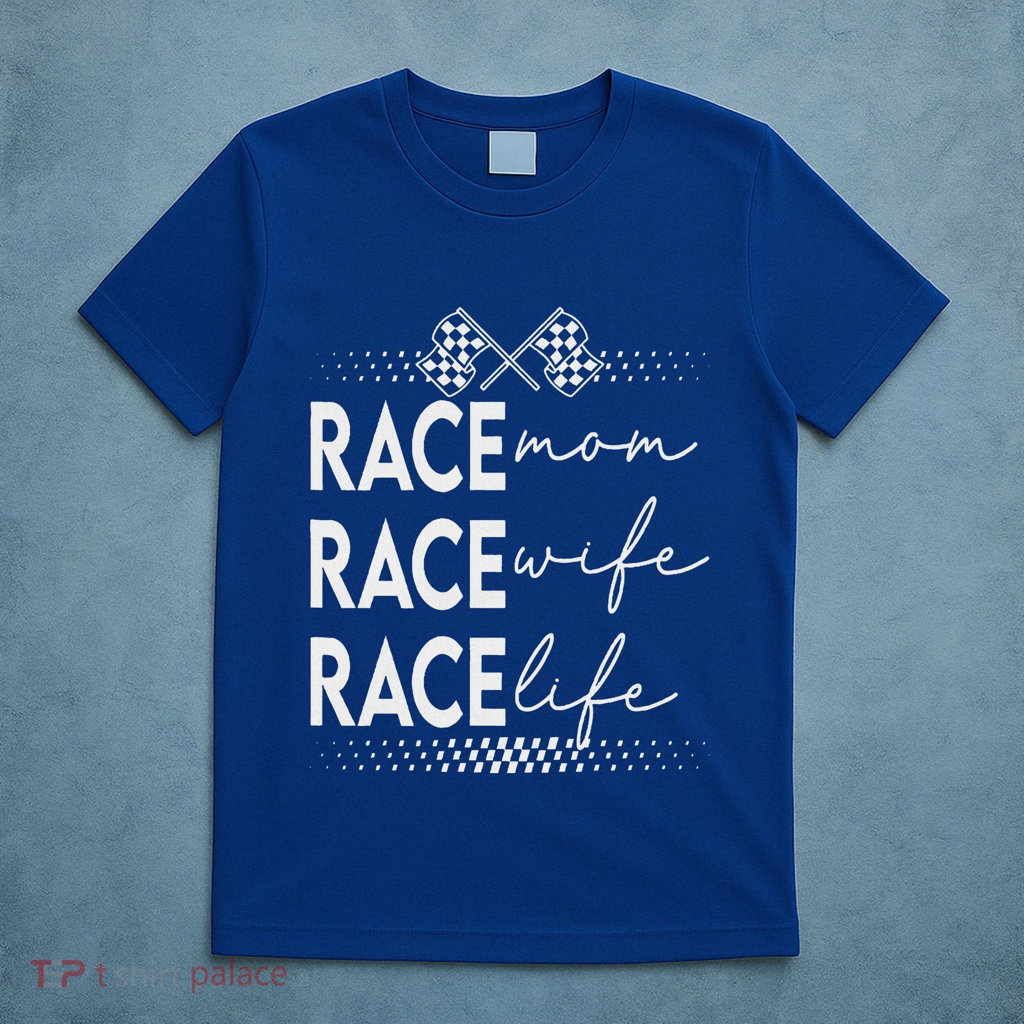 Racing Mom Wife Life Motorsports Dirt Track T-Shirt