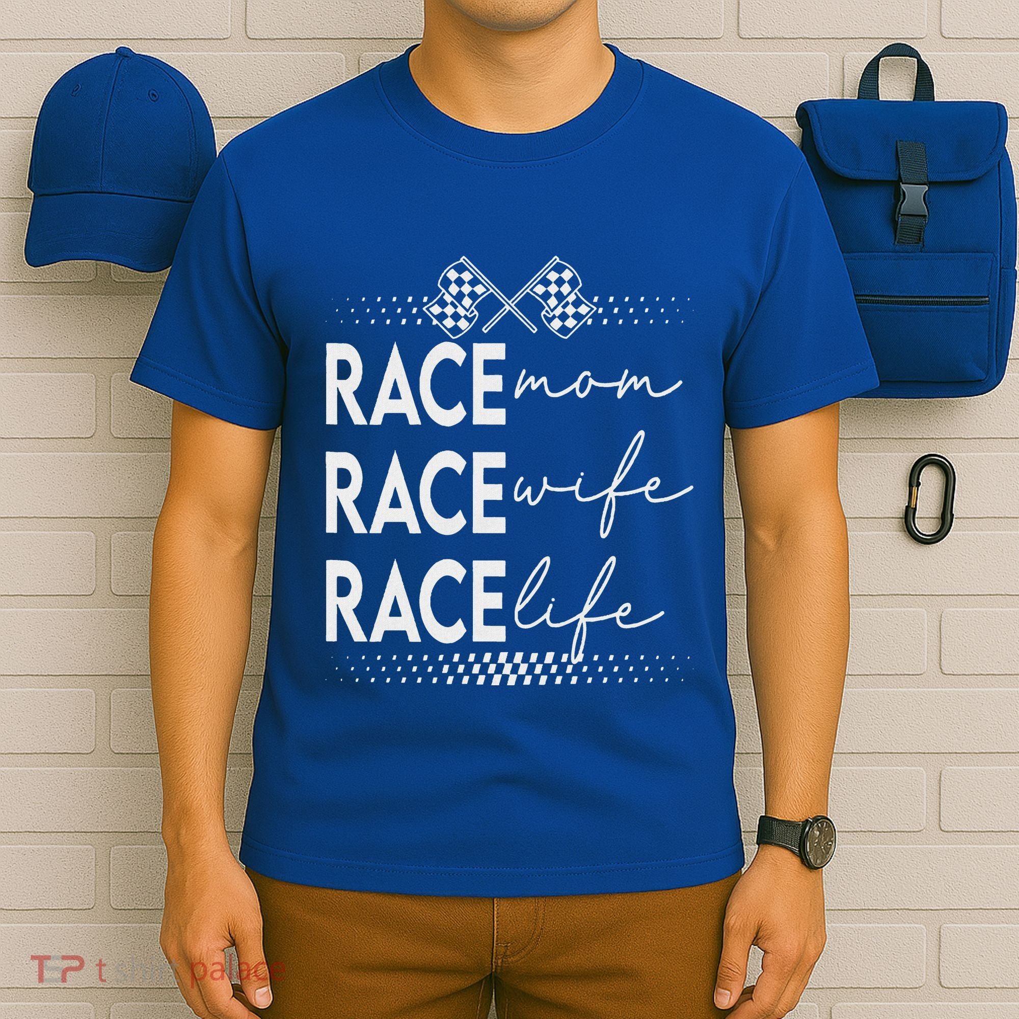 Racing Mom Wife Life Motorsports Dirt Track T-Shirt