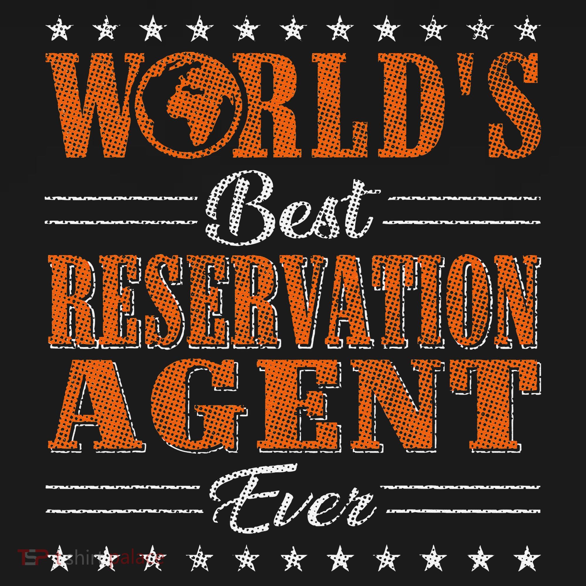 Retro Motif Worlds Best Reservation Agent Visor