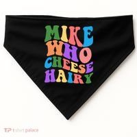 Retro Mike Who Cheese Hairy USA-Made Doggie Bandana thumb 0