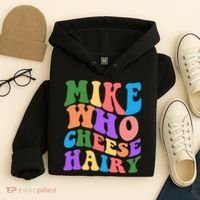Retro Mike Who Cheese Hairy Hoodie thumb 4