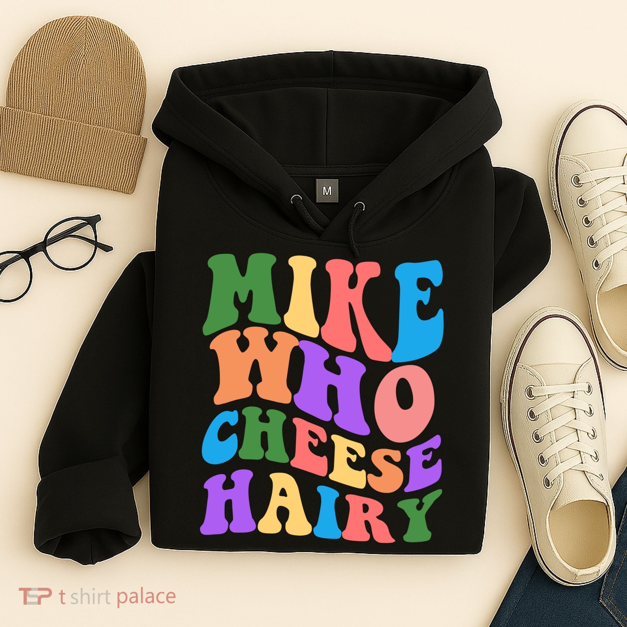 Retro Mike Who Cheese Hairy Hoodie