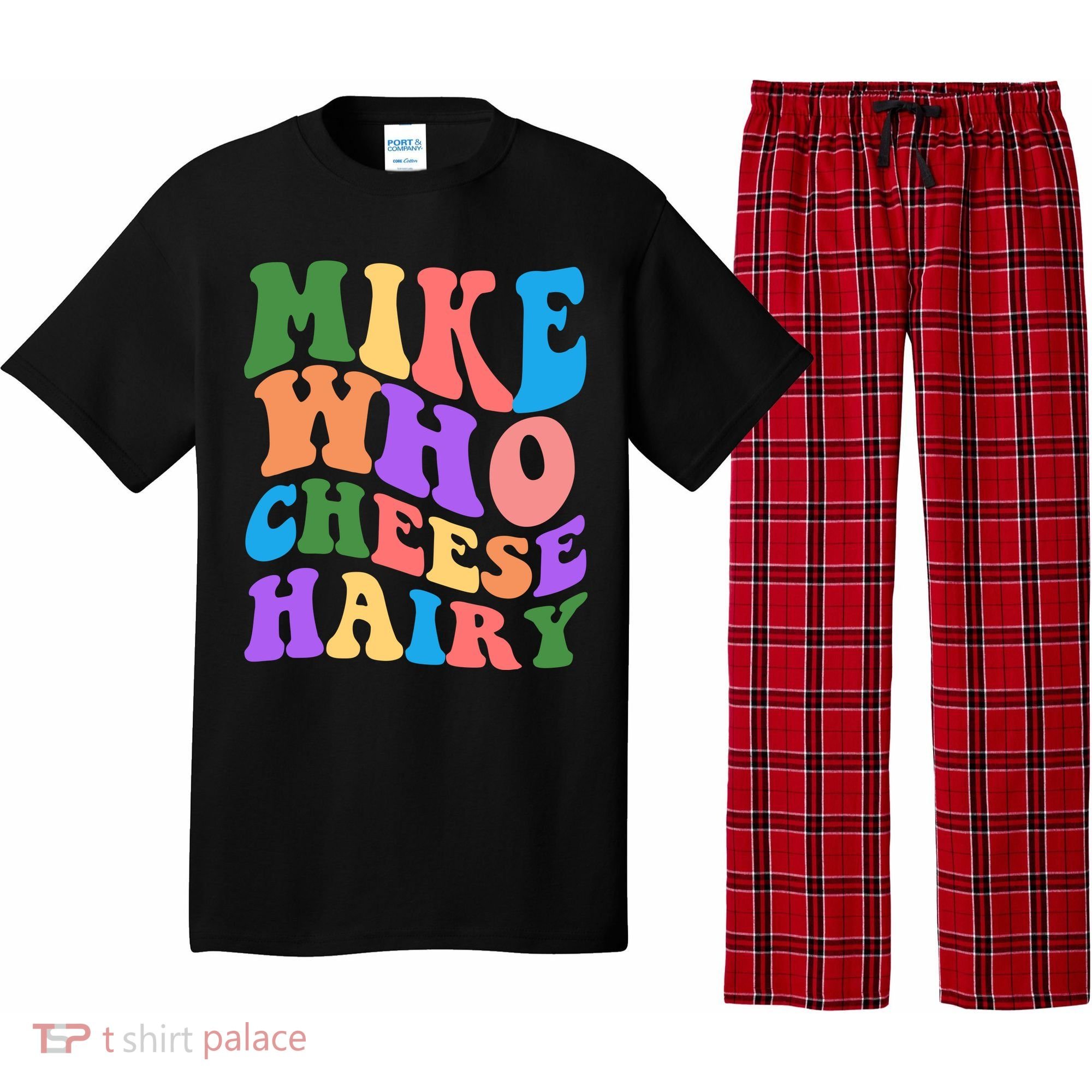 Retro Mike Who Cheese Hairy Pajama Set