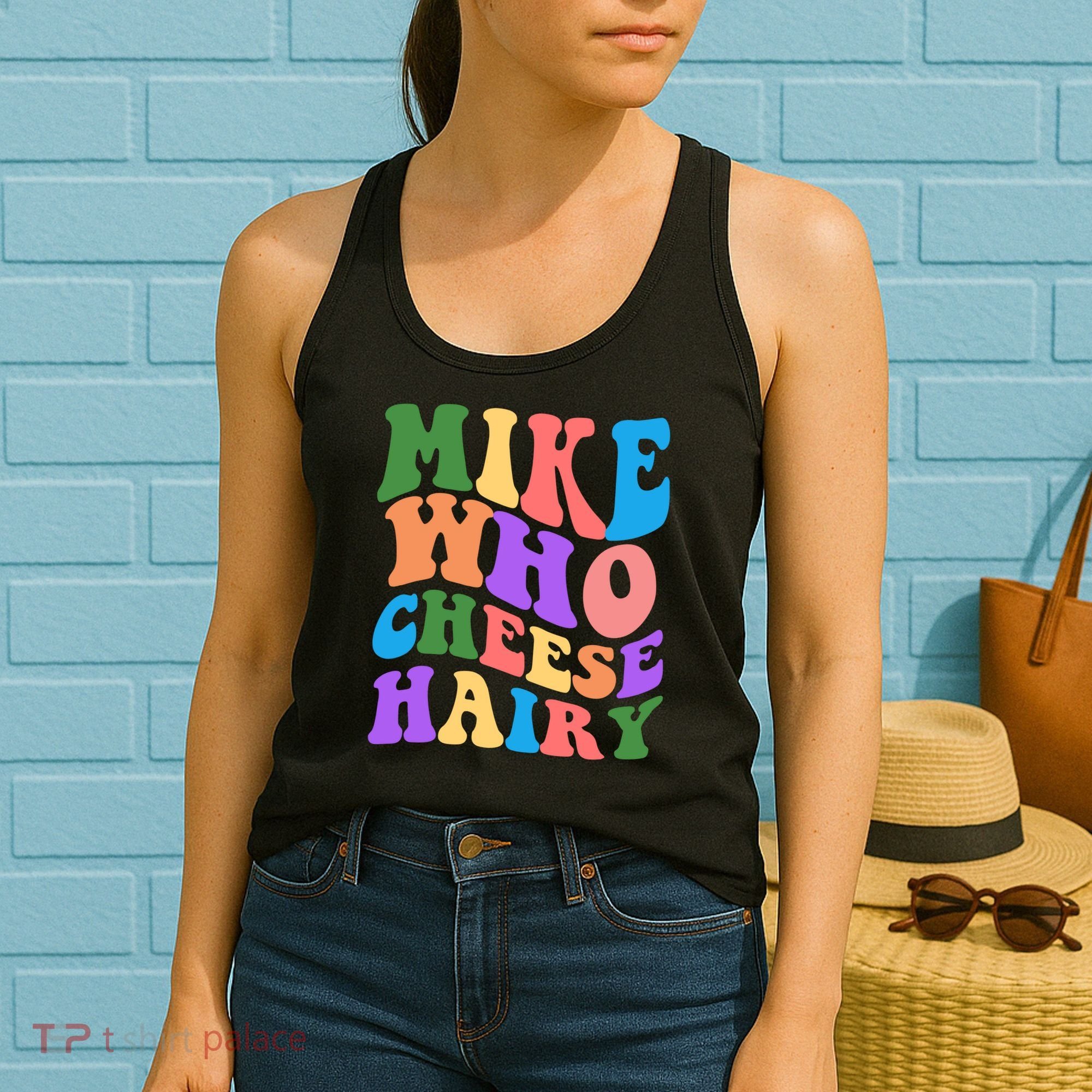 Retro Mike Who Cheese Hairy Women's Tank Top