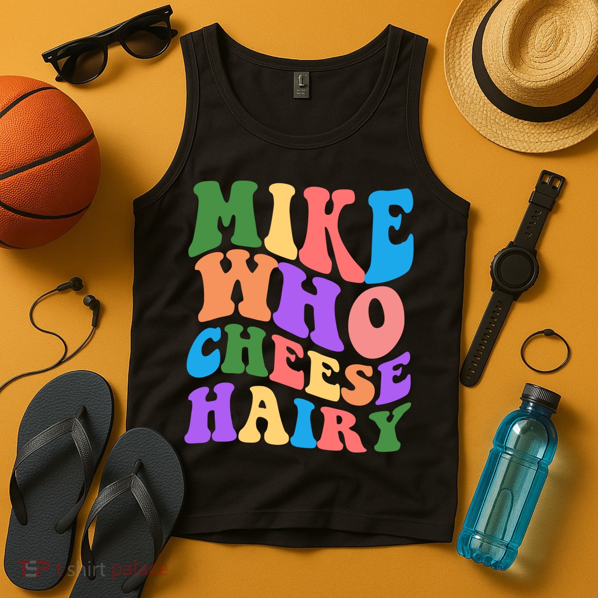 Retro Mike Who Cheese Hairy Tank Top