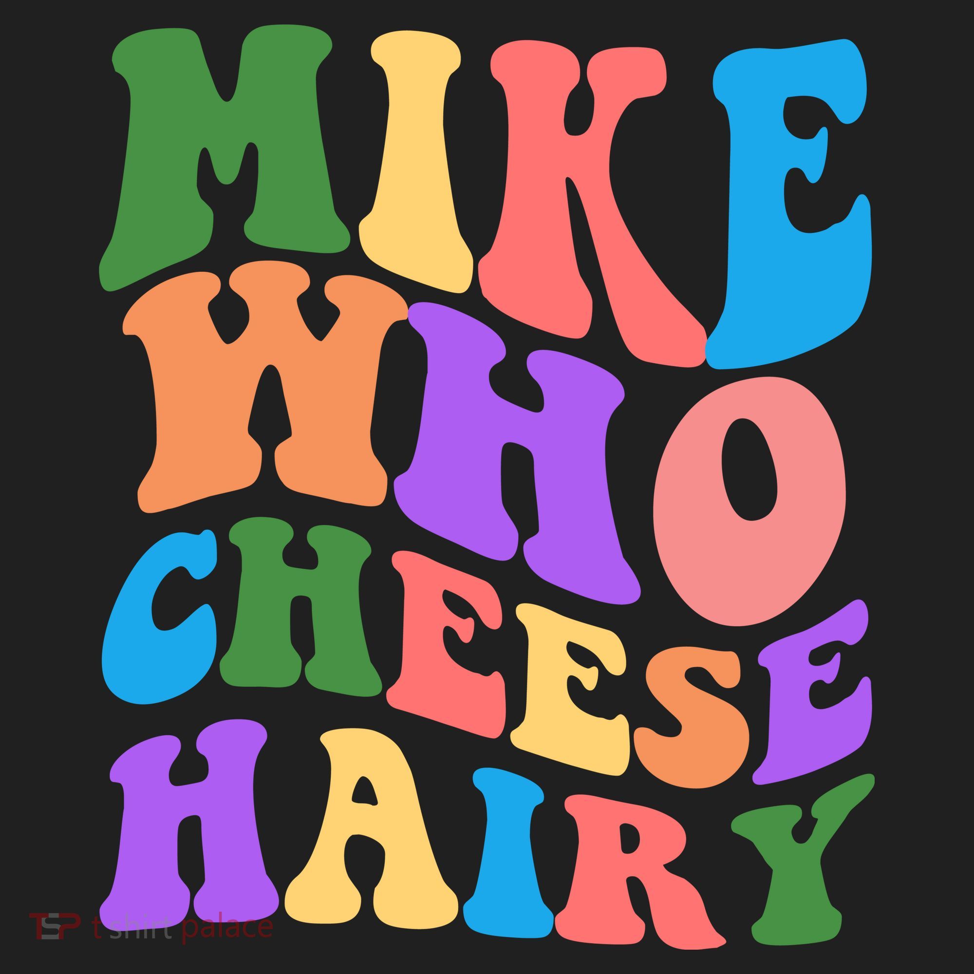 Retro Mike Who Cheese Hairy Golf Towel