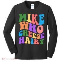 Retro Mike Who Cheese Hairy Kids Long Sleeve Shirt thumb 0