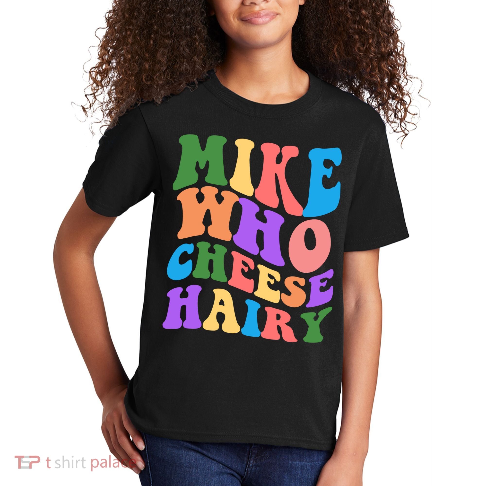 Retro Mike Who Cheese Hairy Kids T-Shirt