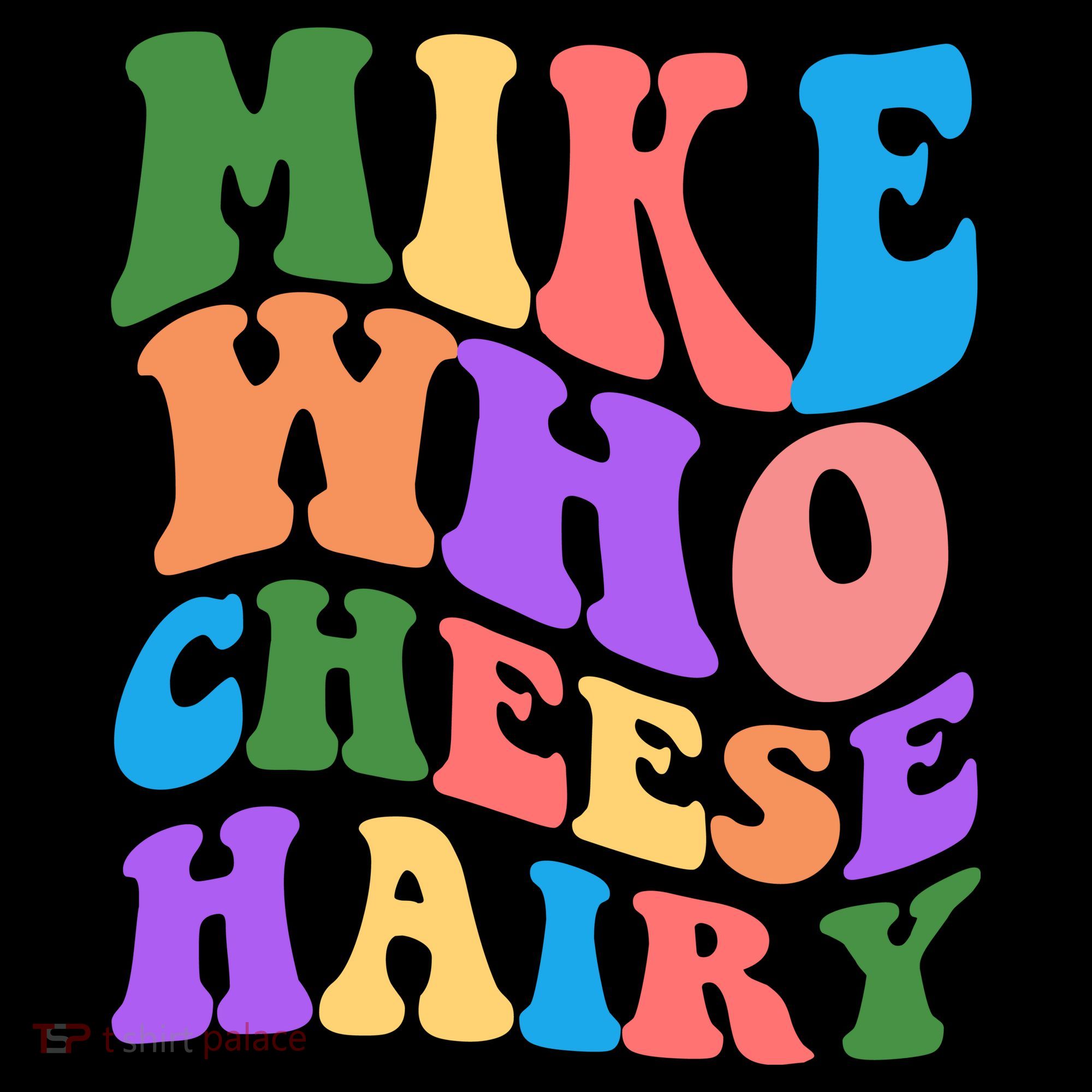 Retro Mike Who Cheese Hairy Kids T-Shirt