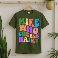 Retro Mike Who Cheese Hairy T-Shirt thumb 2