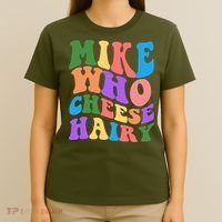 Retro Mike Who Cheese Hairy T-Shirt thumb 4