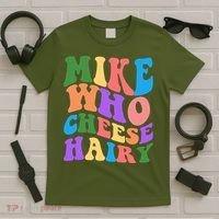 Retro Mike Who Cheese Hairy T-Shirt thumb 5
