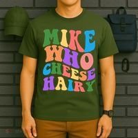Retro Mike Who Cheese Hairy T-Shirt thumb 6