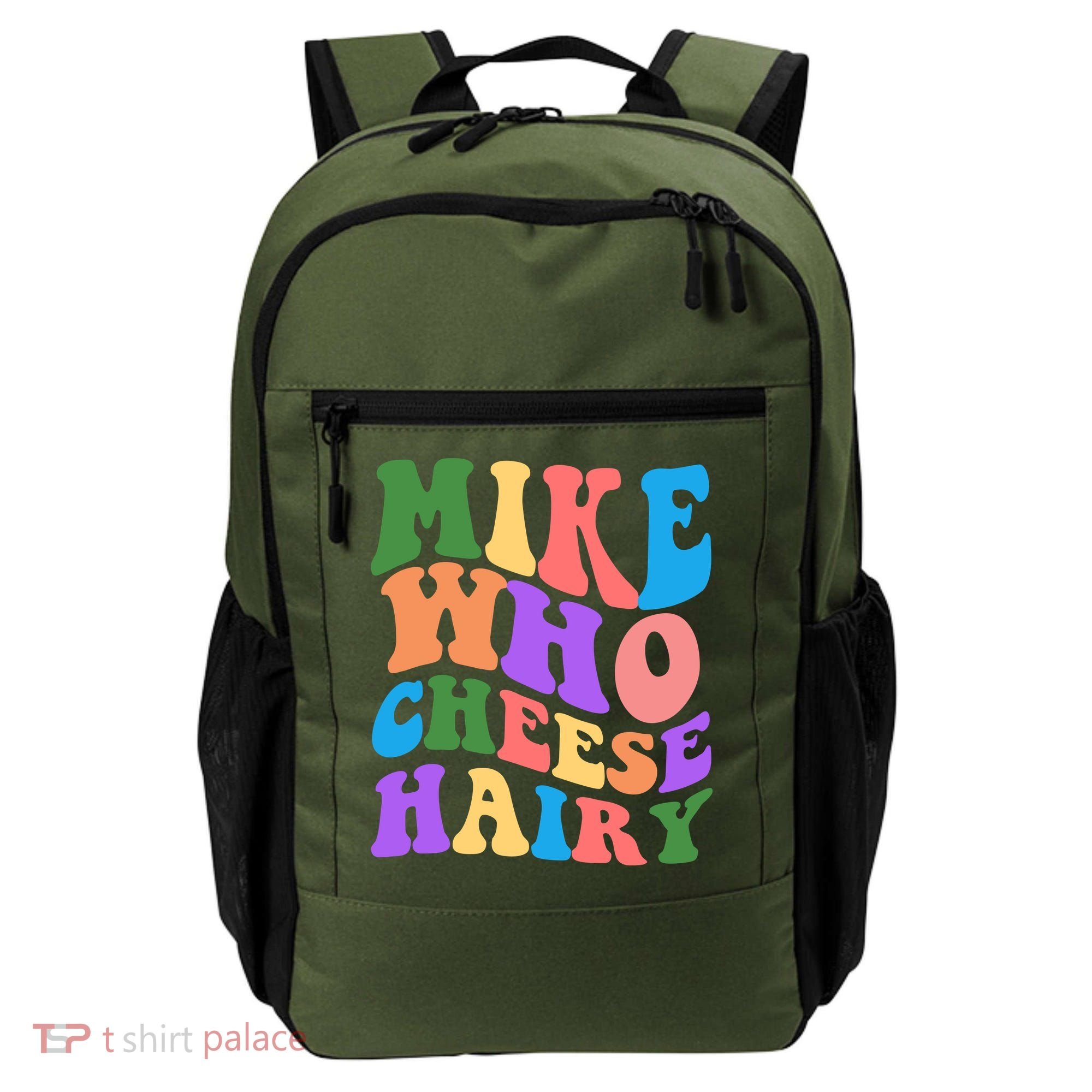 Retro Mike Who Cheese Hairy Backpack
