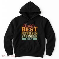 Retro Motif Worlds Best Petroleum Engineer Hoodie thumb 0