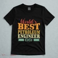 Retro Motif Worlds Best Petroleum Engineer T-Shirt thumb 5