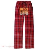 Retro Motif Worlds Best Petroleum Engineer Women's Flannel Plaid Pajama Pants thumb 0