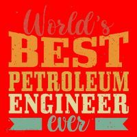 Retro Motif Worlds Best Petroleum Engineer Santa Hat thumb 1