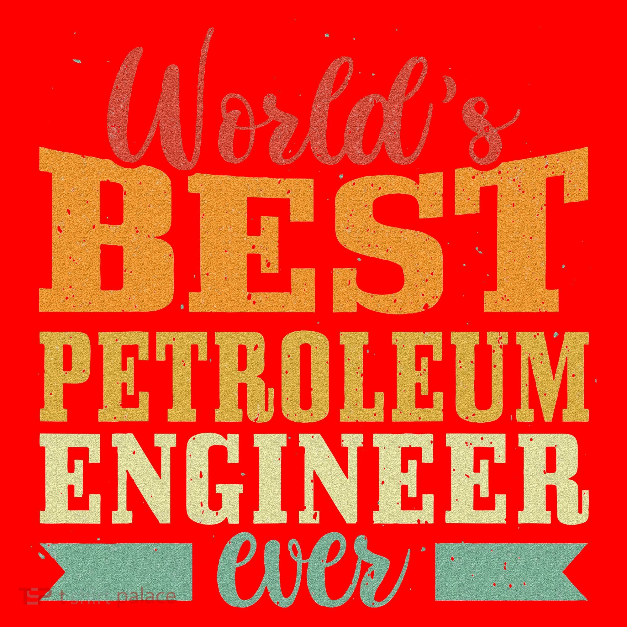 Retro Motif Worlds Best Petroleum Engineer Santa Hat