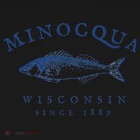 Retro Minocqua Wisconsin Fishing Toddler Hoodie thumb 2