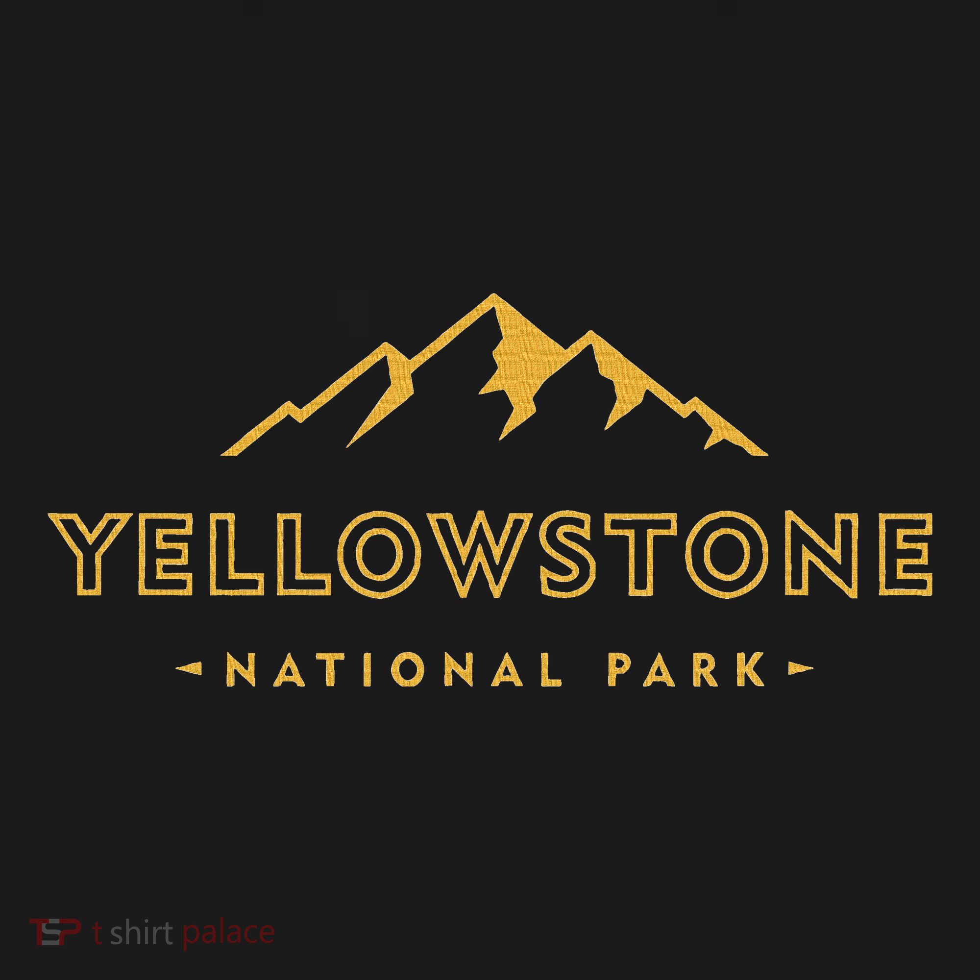 Retro Mountain Yellowstone National Park Hiking Souvenir Women's Hoodie