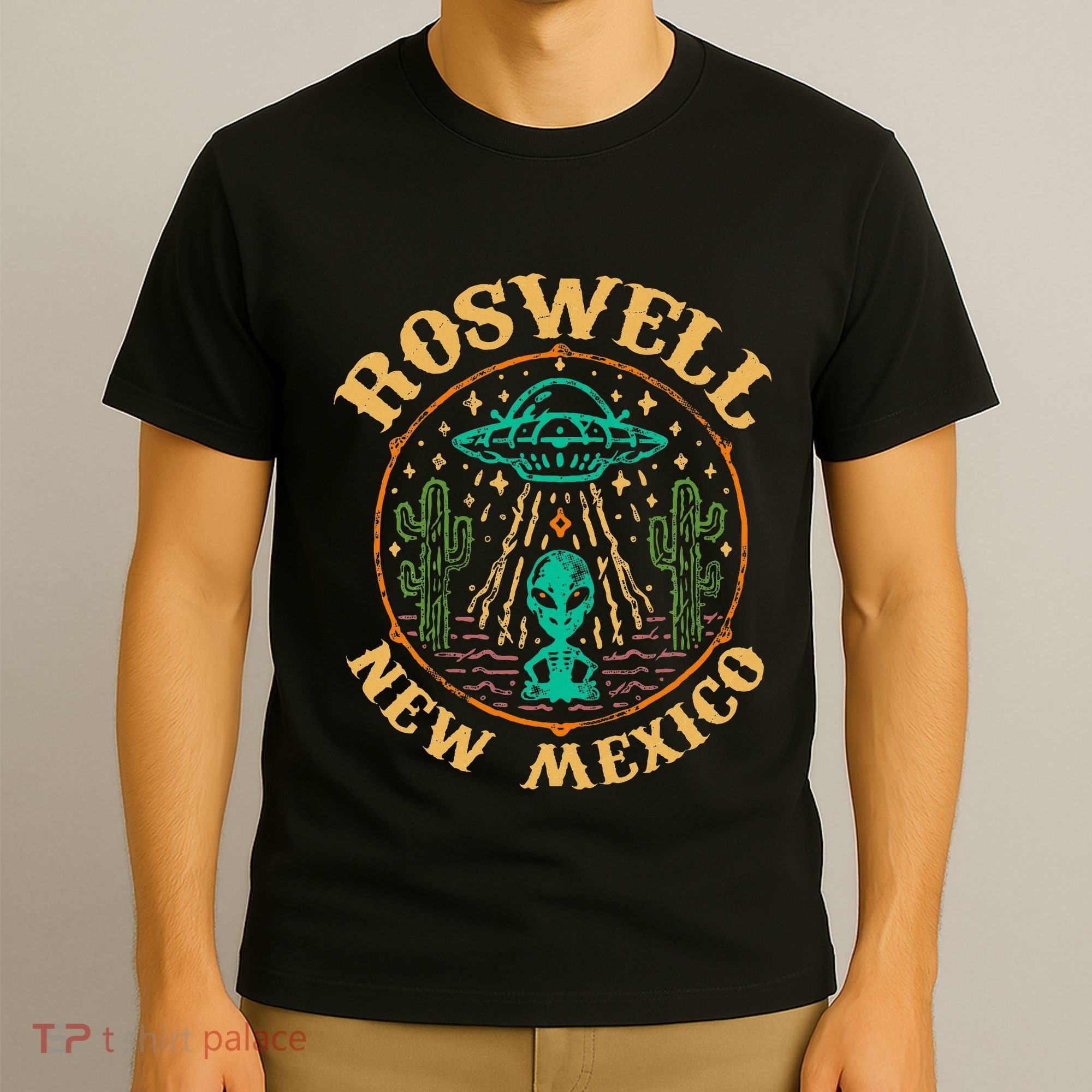 Roswell Nm 1947 Funny Roswell Aviation Gifts New Mexico 51 T-Shirt