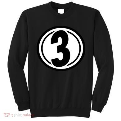 Racing Number 3 Sweatshirt