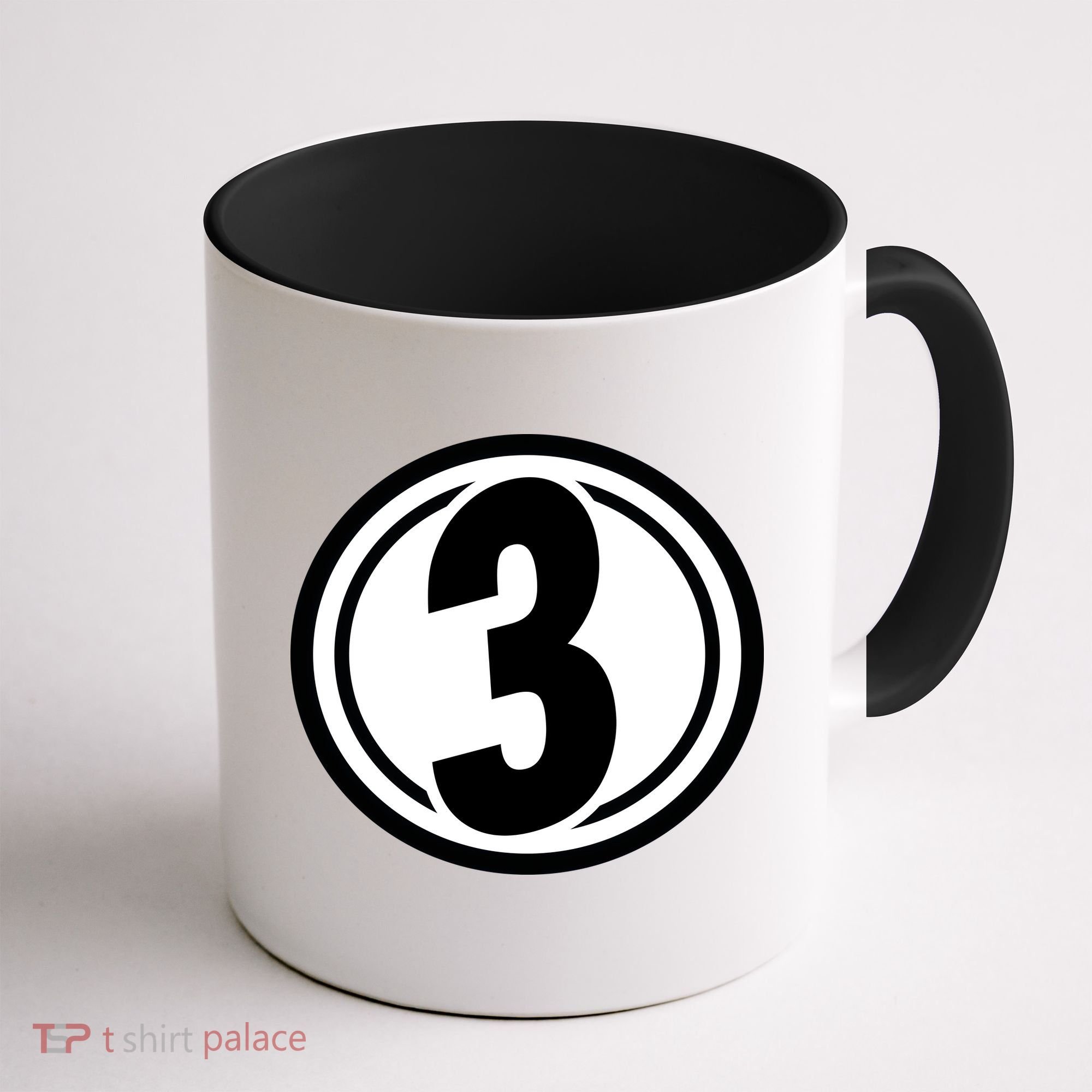 Racing Number 3 Coffee Mug